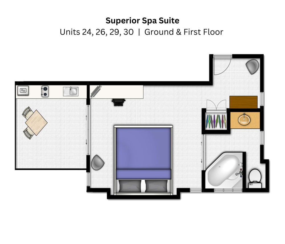 Superior Spa Unit 24 26 29 30 1